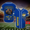 I Am A Los Angeles Rams Fan Custom Name Baseball Jersey Shirt