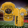 I Am A Pittsburgh Steelers Fan Custom Name Baseball Jersey Shirt