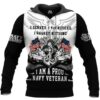 I Am A Proud Navy Veteran Pullover And Zip Pered Hoodies Custom 3D Graphic Printed 3D Hoodie All Over Print Hoodie For Men For Women - 182ad899bdcb