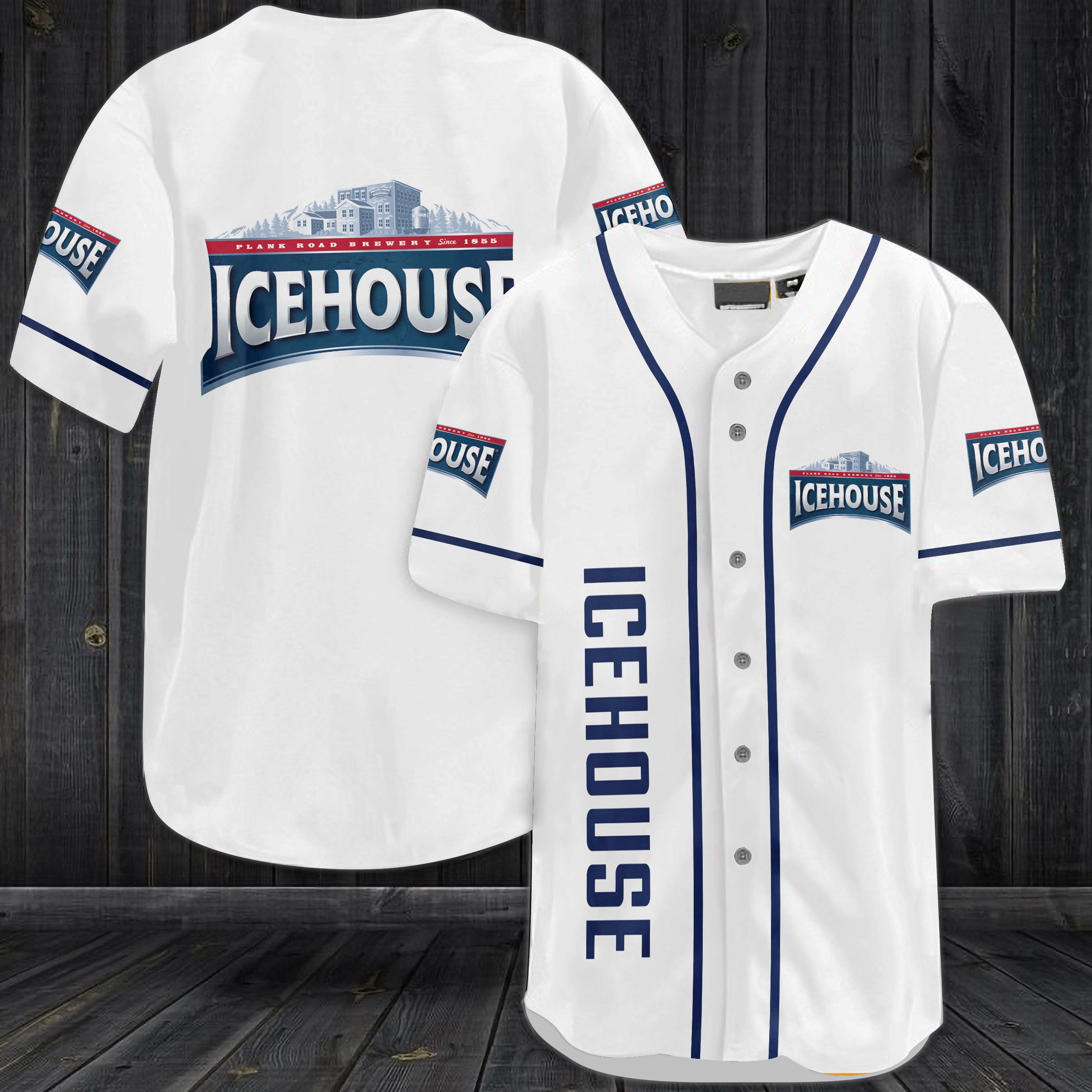 Ice House Baseball Jersey Ice House Baseball Jersey