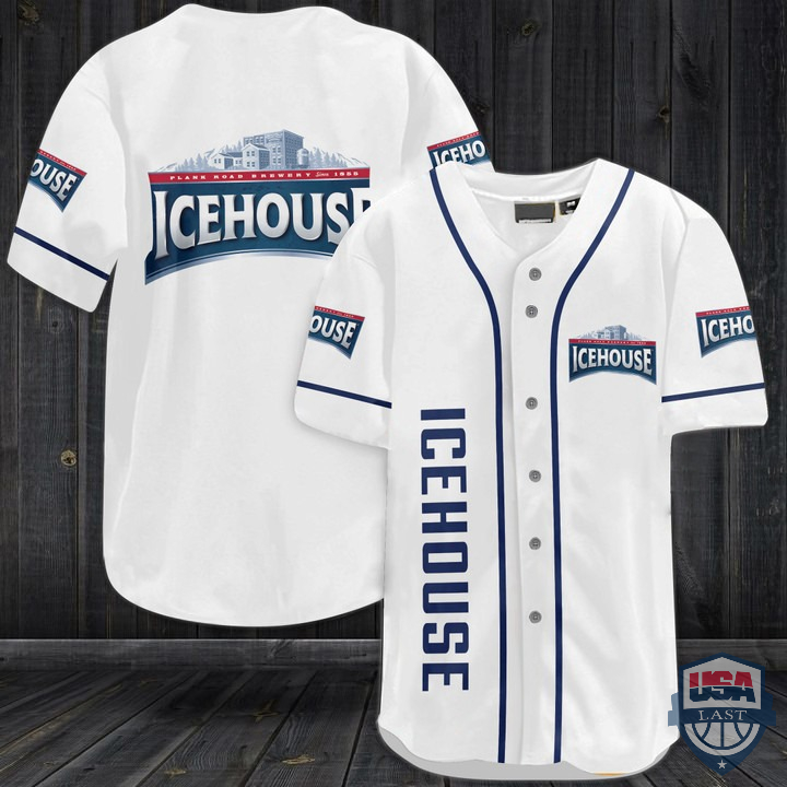 Icehouse Beer Baseball Jersey Icehouse Beer Baseball Jersey