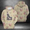 Idaho Floral Vintage 3D Printed Hoodie/Zipper Hoodie - 6273f99fb02e