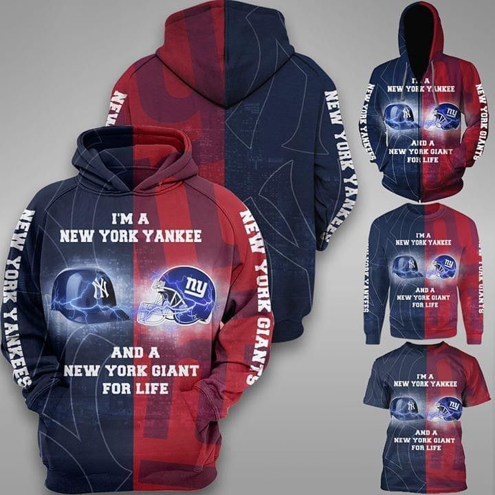 Im A New York Yankees And New York Giants Pullover And Zippered Hoodies Custom 3D Graphic Printed 3D Hoodie All Over Print Hoodie For Men For Women - a17b4331f7d0 Im A New York Yankees And New York Giants Pullover And Zippered Hoodies Custom 3D Graphic Printed 3D Hoodie All Over Print Hoodie For Men For Women - a17b4331f7d0