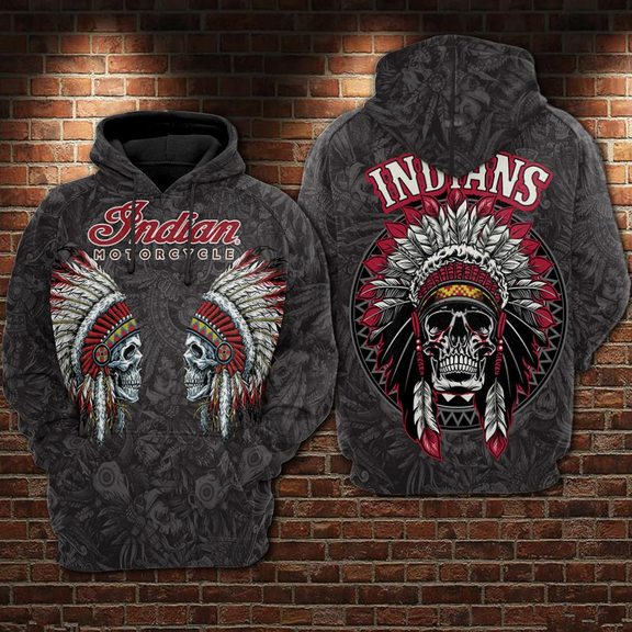 Indian Motorcycle 3D Printed Hoodie/Zipper Hoodie - 26cff3a9a1b2 Indian Motorcycle 3D Printed Hoodie/Zipper Hoodie - 26cff3a9a1b2