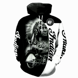 Indian Motorcycle Full All Over Print 3D Hoodie Men And Women - 54f1d0419324
