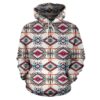 Indian Navajo Art Themed Design Print Pullover 3D Hoodie For Men Women All Over 3D Printed Hoodie - aa905f4eb16c