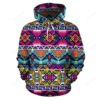Indian Navajo Color Themed Design Print Pullover 3D Hoodie For Men Women All Over 3D Printed Hoodie - 23e50c8a1490