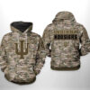 Indiana Hoosiers NCAA Camo Veteran 3D Printed Hoodie/Zipper Hoodie - 7e7d12bb2dfd