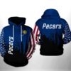 Indiana Pacers NBA Team US 3D Printed Hoodie/Zipper Hoodie - c9a60f94d213