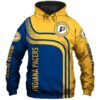 Indiana Pacers Pullover And Zippered Hoodies Custom 3D Indiana Pacers Graphic Printed 3D Hoodie All Over Print Hoodie For Men For Women - 885e66412b77
