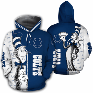 Indianapolis Colts 3D Hoodie Sweatshirt For Fans Men Women All Over Printed Hoodie - b577fb9f6f26
