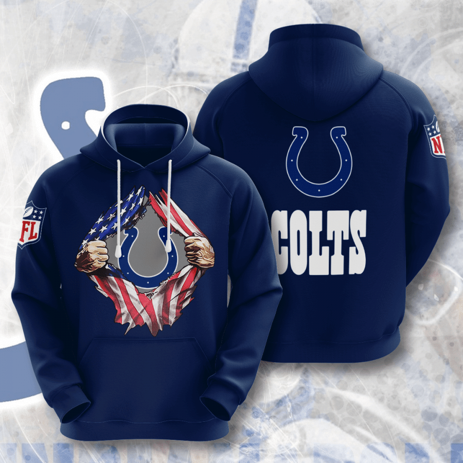 Indianapolis Colts 3D Hoodie - df560d680e88 Indianapolis Colts 3D Hoodie - df560d680e88