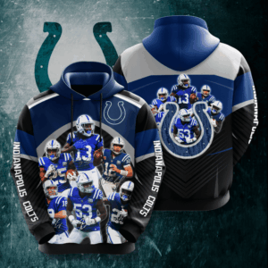 Indianapolis Colts 3D Hoodie - f58806148ca9