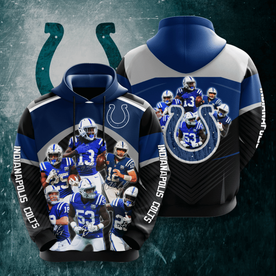 Indianapolis Colts 3D Hoodie - f58806148ca9 Indianapolis Colts 3D Hoodie - f58806148ca9