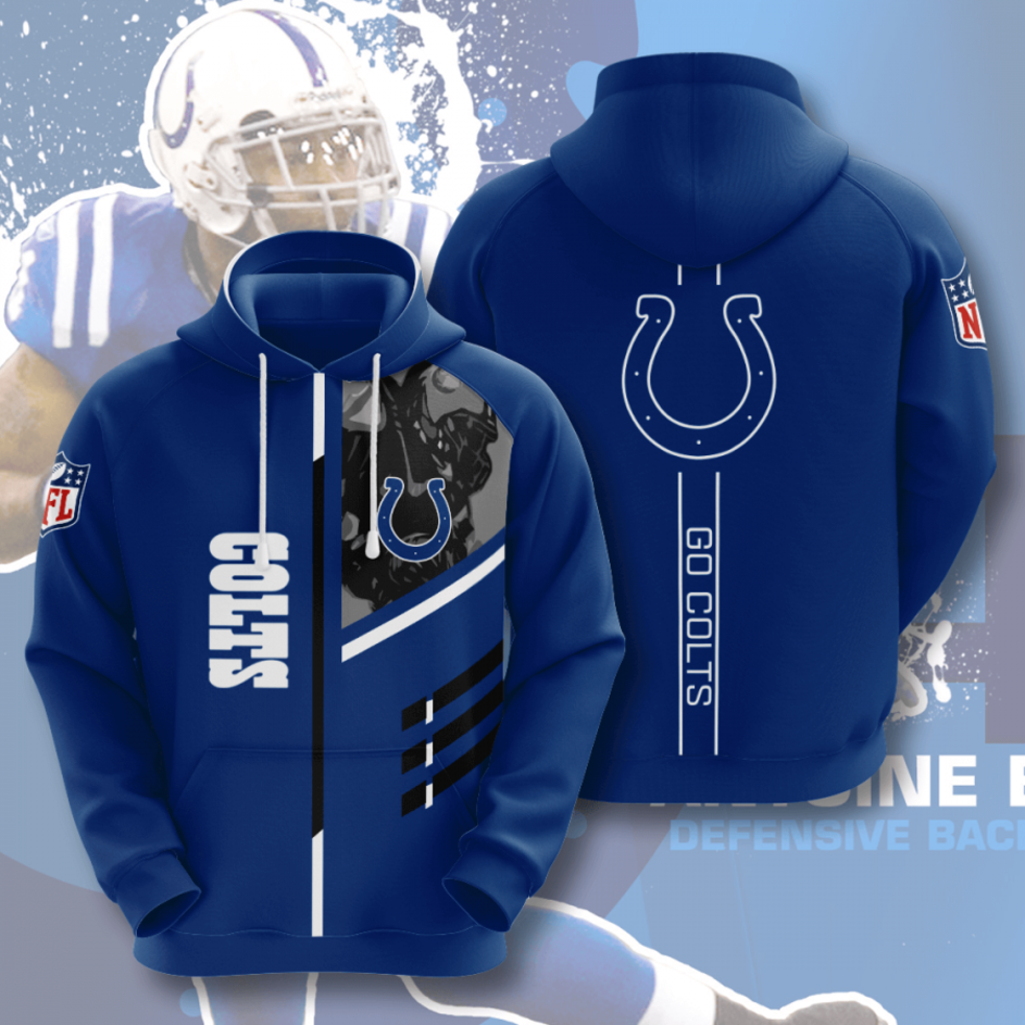 Indianapolis Colts American Football 3D Printed Hoodie/Zipper Hoodie - ca6a53f50cfc Indianapolis Colts American Football 3D Printed Hoodie/Zipper Hoodie - ca6a53f50cfc