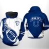 Indianapolis Colts NFL Classic 3D Printed Hoodie/Zipper Hoodie - b249a17bbc40