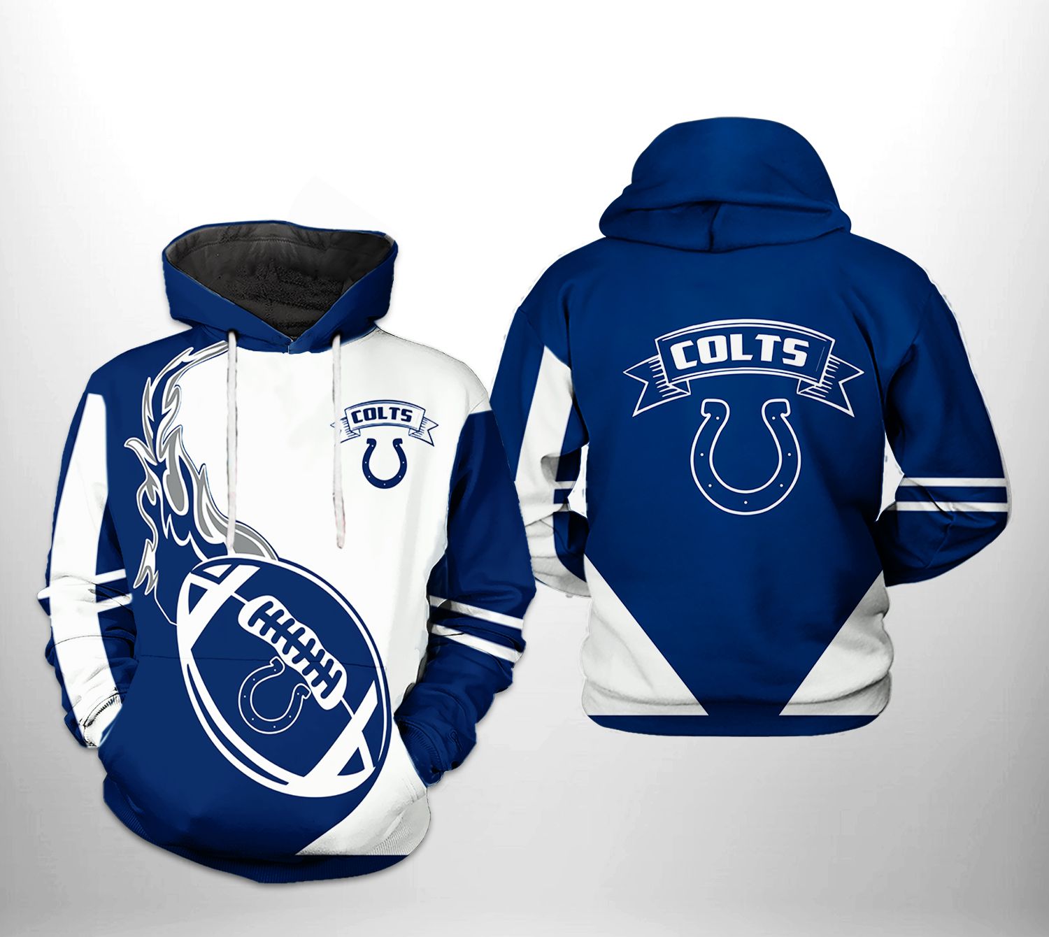 Indianapolis Colts NFL Classic 3D Printed Hoodie/Zipper Hoodie - b249a17bbc40 Indianapolis Colts NFL Classic 3D Printed Hoodie/Zipper Hoodie - b249a17bbc40