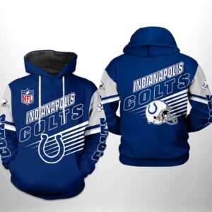 Indianapolis Colts NFL Team 3D Printed Hoodie/Zipper Hoodie - 14439def5262