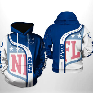 Indianapolis Colts NFL Team 3D Printed Hoodie/Zipper Hoodie - cc74cef0f992