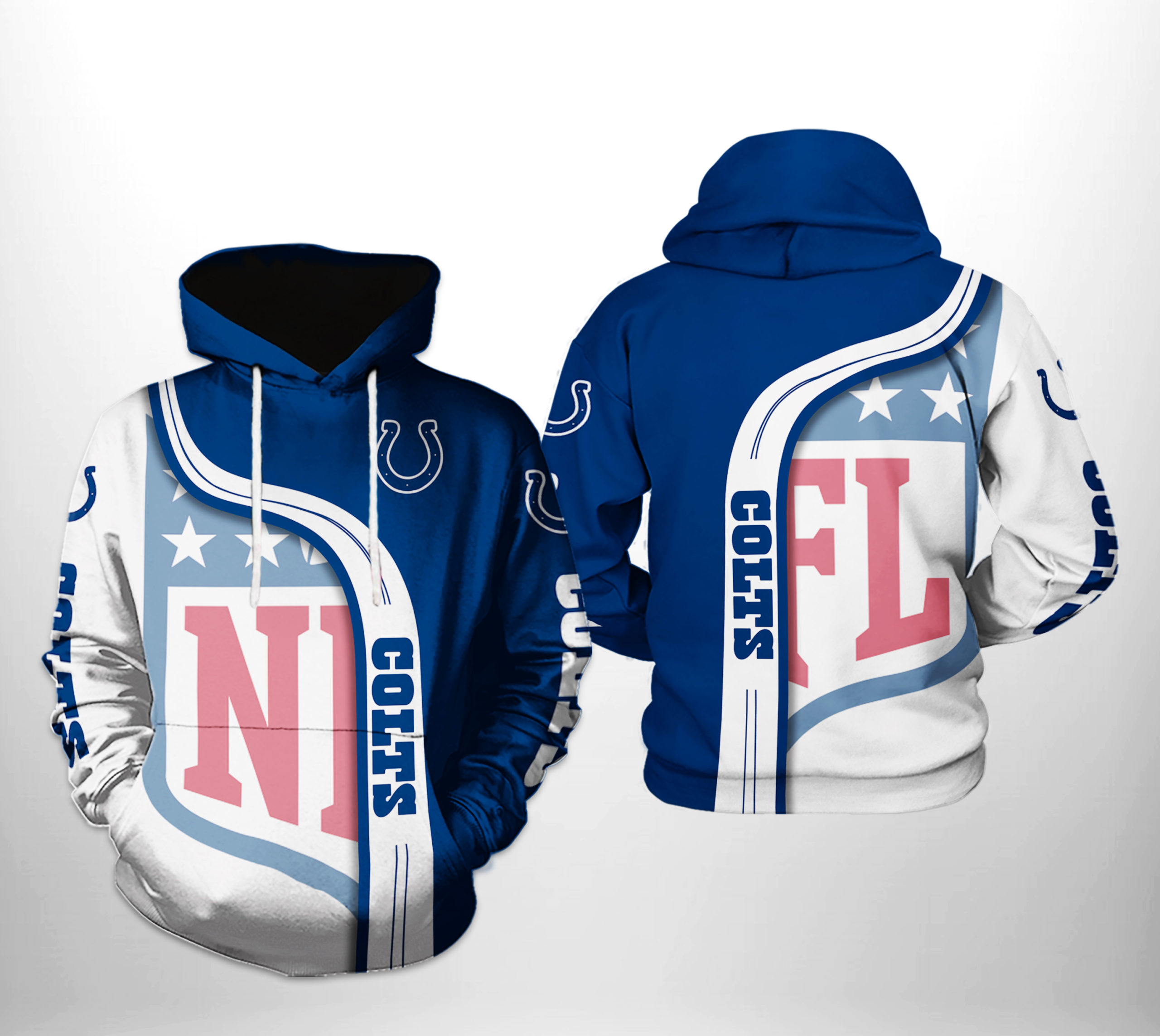 Indianapolis Colts NFL Team 3D Printed Hoodie/Zipper Hoodie - cc74cef0f992 Indianapolis Colts NFL Team 3D Printed Hoodie/Zipper Hoodie - cc74cef0f992