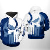 Indianapolis Colts NFL Team Skull 3D Printed Hoodie/Zipper Hoodie - 5f17a7975e81