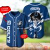 Indianapolis Colts Nfl Personalized Baseball Jersey Shirt