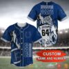 Indianapolis Colts Nfl Personalized Blue White Baseball Jersey Shirt