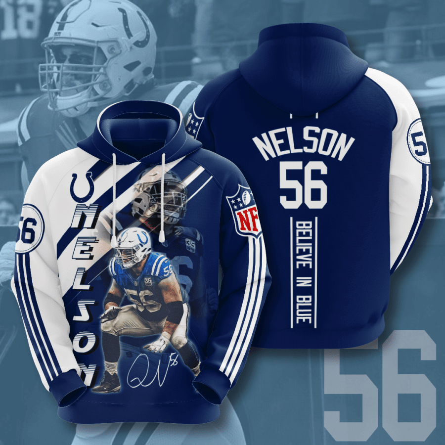 Indianapolis Colts Quenton Nelson 3D Hoodie Sweatshirt For Fans Men Women All Over Printed Hoodie - e050c58ea76b Indianapolis Colts Quenton Nelson 3D Hoodie Sweatshirt For Fans Men Women All Over Printed Hoodie - e050c58ea76b