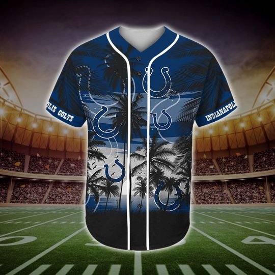 Indianapolis Colts Tropical Baseball Jersey Indianapolis Colts Tropical Baseball Jersey