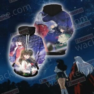 Inuyasha And Kagome New Look 3D Hoodie All Over Print Hoodie4096 - f553bb30061c