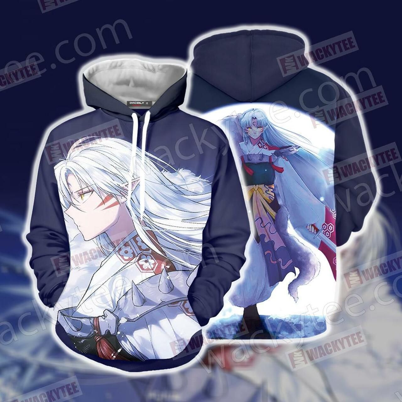 Inuyasha Sesshomaru 3D Hoodie All Over Print Hoodie4276 - f9016a64945e Inuyasha Sesshomaru 3D Hoodie All Over Print Hoodie4276 - f9016a64945e
