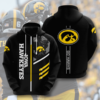 Iowa Hawkeyes American Football 3D Printed Hoodie/Zipper Hoodie - ff592ba1b459
