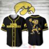 Iowa Hawkeyes Baseball Jersey Shirt