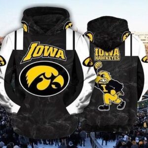 Iowa Hawkeyes Football Pullover And Zippered Hoodies Custom 3d Graphic Printed 3d Hoodie All Over Print Hoodie For Men For Women - 614647ffa1c6