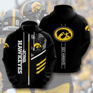 Iowa Hawkeyes Ncaa Pullover And Zip Pered Hoodies Custom 3d Graphic Printed 3d Hoodie All Over Print Hoodie For Men For Womenhoodie - d47725d05043