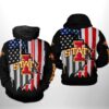 Iowa State Cyclones NCAA US Flag 3D Printed Hoodie/Zipper Hoodie - 6695ceed58fc