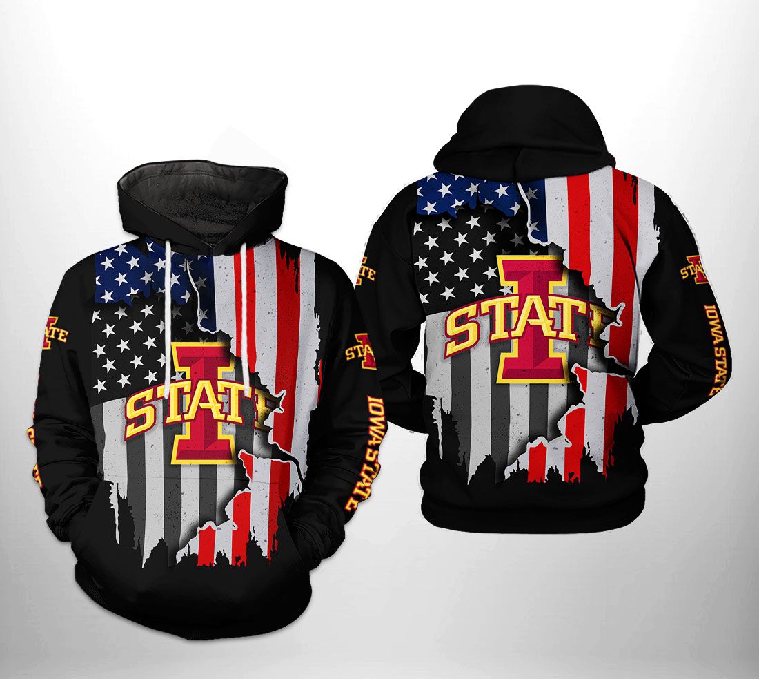 Iowa State Cyclones NCAA US Flag 3D Printed Hoodie/Zipper Hoodie - 6695ceed58fc Iowa State Cyclones NCAA US Flag 3D Printed Hoodie/Zipper Hoodie - 6695ceed58fc