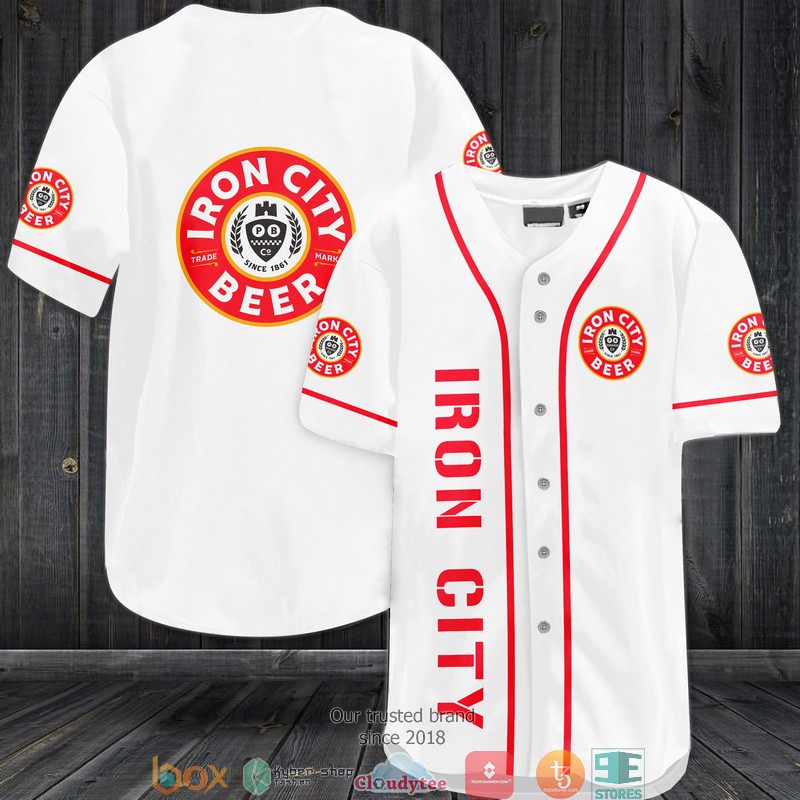 Iron City Baseball Jersey Shirt Iron City Baseball Jersey Shirt
