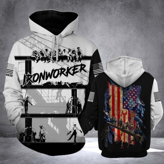 Ironworker 3D Printed Hoodie/Zipper Hoodie - 758a1a816112 Ironworker 3D Printed Hoodie/Zipper Hoodie - 758a1a816112