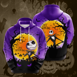 Jack Skellington 3D Hoodie - 9be5853803eb