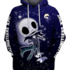 Jack Skellington 3D Printed Hoodie/Zipper Hoodie - 1bfeb9e459ac