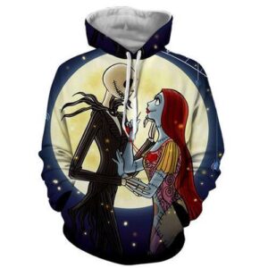 Jack Skellington 3D Printed Hoodie/Zipper Hoodie - 1e0a723a305f