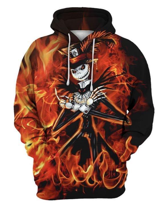 Jack Skellington 3D Printed Hoodie/Zipper Hoodie - 3879b2756ec6 Jack Skellington 3D Printed Hoodie/Zipper Hoodie - 3879b2756ec6