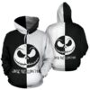 Jack Skellington 3D Printed Hoodie/Zipper Hoodie - 74512992970d