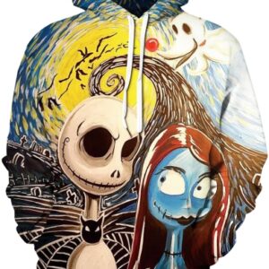 Jack Skellington 3D Printed Hoodie/Zipper Hoodie - 77d98c3ed236