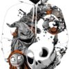 Jack Skellington 3D Printed Hoodie/Zipper Hoodie - 8299d961d558