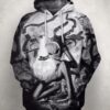 Jack Skellington 3D Printed Hoodie/Zipper Hoodie - a761ebca72f4