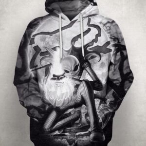 Jack Skellington 3D Printed Hoodie/Zipper Hoodie - a761ebca72f4