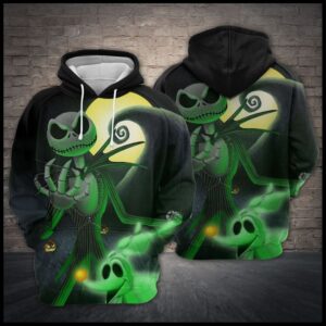 Jack Skellington 3D Printed Hoodie/Zipper Hoodie - cc5d02785f6d