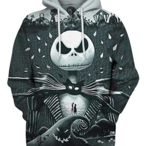 Jack Skellington 3D Printed Hoodie/Zipper Hoodie - ec1870c56a9a